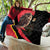 Belgium Coat of Arms Quilt Angry Lion