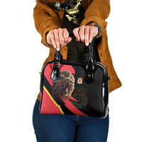 Belgium Coat of Arms Shoulder Handbag Angry Lion