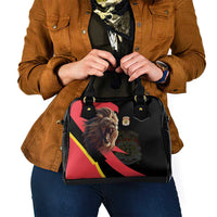 Belgium Coat of Arms Shoulder Handbag Angry Lion