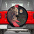 Belgium Coat of Arms Spare Tire Cover Angry Lion