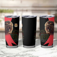 Belgium Coat of Arms Tumbler Cup Angry Lion