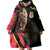 Belgium Coat of Arms Wearable Blanket Hoodie Angry Lion