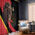 Belgium Coat of Arms Window Curtain Angry Lion