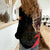 Belgium Coat of Arms Women Casual Shirt Angry Lion
