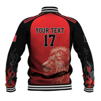 Custom Belgium Football We are Champions Baseball Jacket Red Style Come on De Rode Duivels