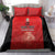 Custom Belgium Football We are Champions Bedding Set Red Style Come on De Rode Duivels