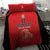 Custom Belgium Football We are Champions Bedding Set Red Style Come on De Rode Duivels