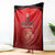 Custom Belgium Football We are Champions Blanket Red Style Come on De Rode Duivels