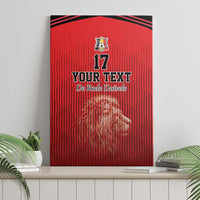 Custom Belgium Football We are Champions Canvas Wall Art Red Style Come on De Rode Duivels