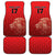 Custom Belgium Football We are Champions Car Mats Red Style Come on De Rode Duivels