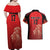 Custom Belgium Football We are Champions Couples Matching Off Shoulder Maxi Dress and Hawaiian Shirt Red Style Come on De Rode Duivels