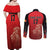 Custom Belgium Football We are Champions Couples Matching Off Shoulder Maxi Dress and Long Sleeve Button Shirt Red Style Come on De Rode Duivels