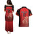 Custom Belgium Football We are Champions Couples Matching Puletasi and Hawaiian Shirt Red Style Come on De Rode Duivels