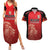 Custom Belgium Football We are Champions Couples Matching Summer Maxi Dress and Hawaiian Shirt Red Style Come on De Rode Duivels