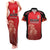 Custom Belgium Football We are Champions Couples Matching Tank Maxi Dress and Hawaiian Shirt Red Style Come on De Rode Duivels