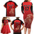 Custom Belgium Football We are Champions Family Matching Long Sleeve Bodycon Dress and Hawaiian Shirt Red Style Come on De Rode Duivels