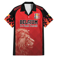 Custom Belgium Football We are Champions Family Matching Mermaid Dress and Hawaiian Shirt Red Style Come on De Rode Duivels