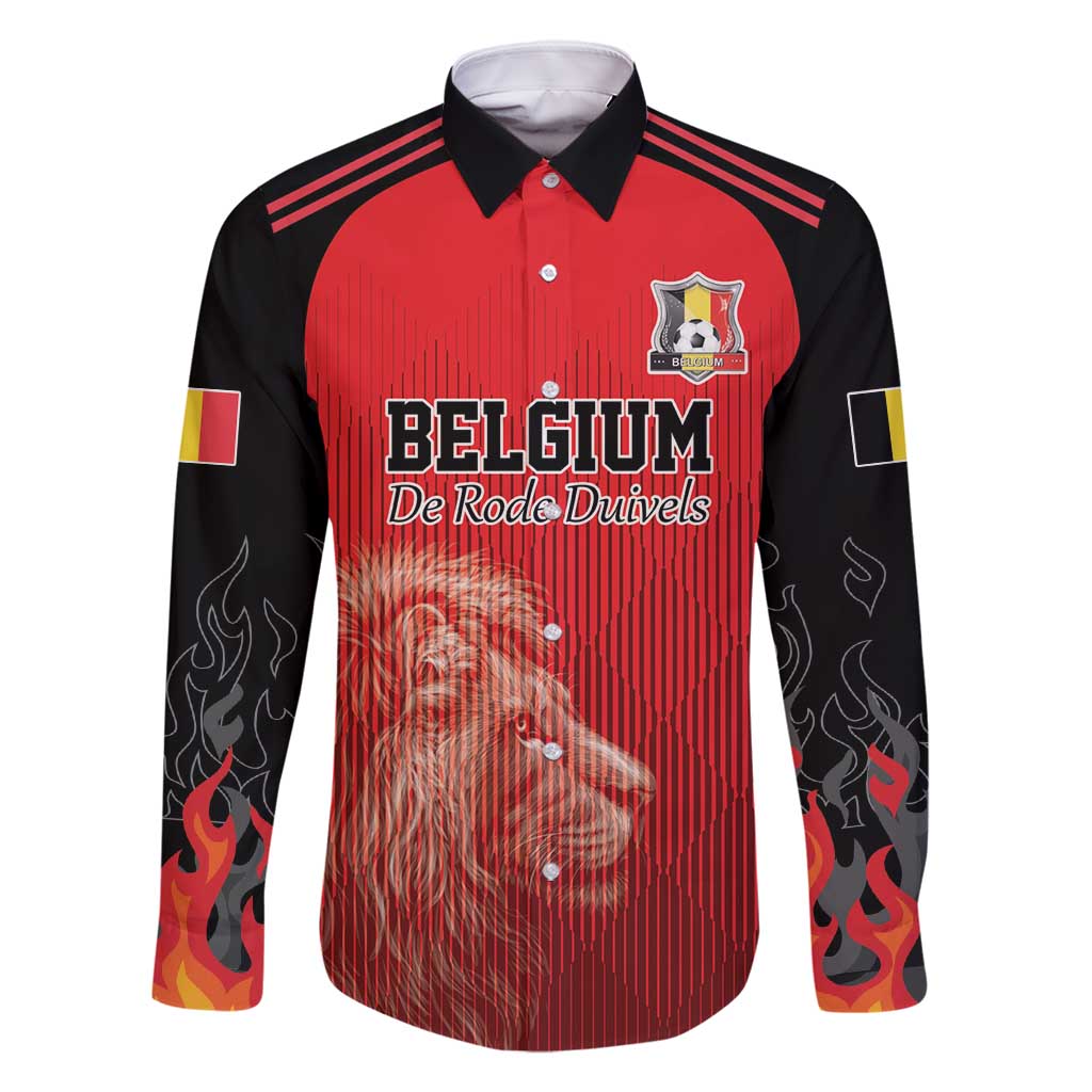 Custom Belgium Football We are Champions Family Matching Mermaid Dress and Hawaiian Shirt Red Style Come on De Rode Duivels
