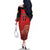 Custom Belgium Football We are Champions Family Matching Off The Shoulder Long Sleeve Dress and Hawaiian Shirt Red Style Come on De Rode Duivels