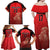 Custom Belgium Football We are Champions Family Matching Off Shoulder Maxi Dress and Hawaiian Shirt Red Style Come on De Rode Duivels