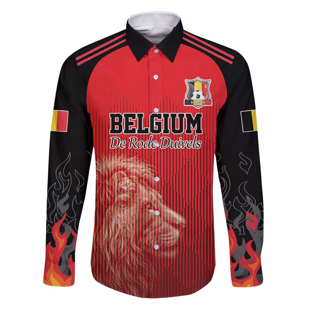 Custom Belgium Football We are Champions Family Matching Puletasi and Hawaiian Shirt Red Style Come on De Rode Duivels