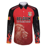 Custom Belgium Football We are Champions Family Matching Puletasi and Hawaiian Shirt Red Style Come on De Rode Duivels