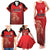 Custom Belgium Football We are Champions Family Matching Tank Maxi Dress and Hawaiian Shirt Red Style Come on De Rode Duivels