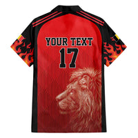 Custom Belgium Football We are Champions Family Matching Tank Maxi Dress and Hawaiian Shirt Red Style Come on De Rode Duivels