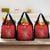 Custom Belgium Football We are Champions Grocery Bag Red Style Come on De Rode Duivels