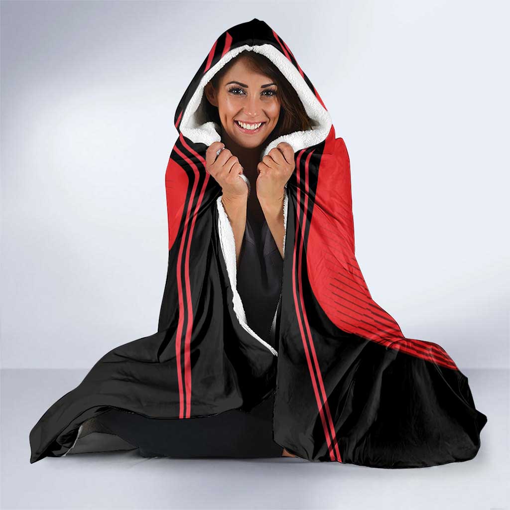 Custom Belgium Football We are Champions Hooded Blanket Red Style Come on De Rode Duivels