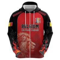 Custom Belgium Football We are Champions Hoodie Red Style Come on De Rode Duivels
