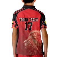 Custom Belgium Football We are Champions Kid Polo Shirt Red Style Come on De Rode Duivels