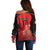 Custom Belgium Football We are Champions Off Shoulder Sweater Red Style Come on De Rode Duivels