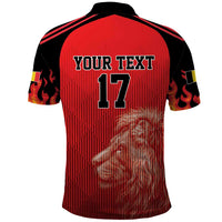 Custom Belgium Football We are Champions Polo Shirt Red Style Come on De Rode Duivels