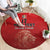 Custom Belgium Football We are Champions Round Carpet Red Style Come on De Rode Duivels