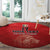 Custom Belgium Football We are Champions Round Carpet Red Style Come on De Rode Duivels