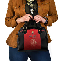 Custom Belgium Football We are Champions Shoulder Handbag Red Style Come on De Rode Duivels