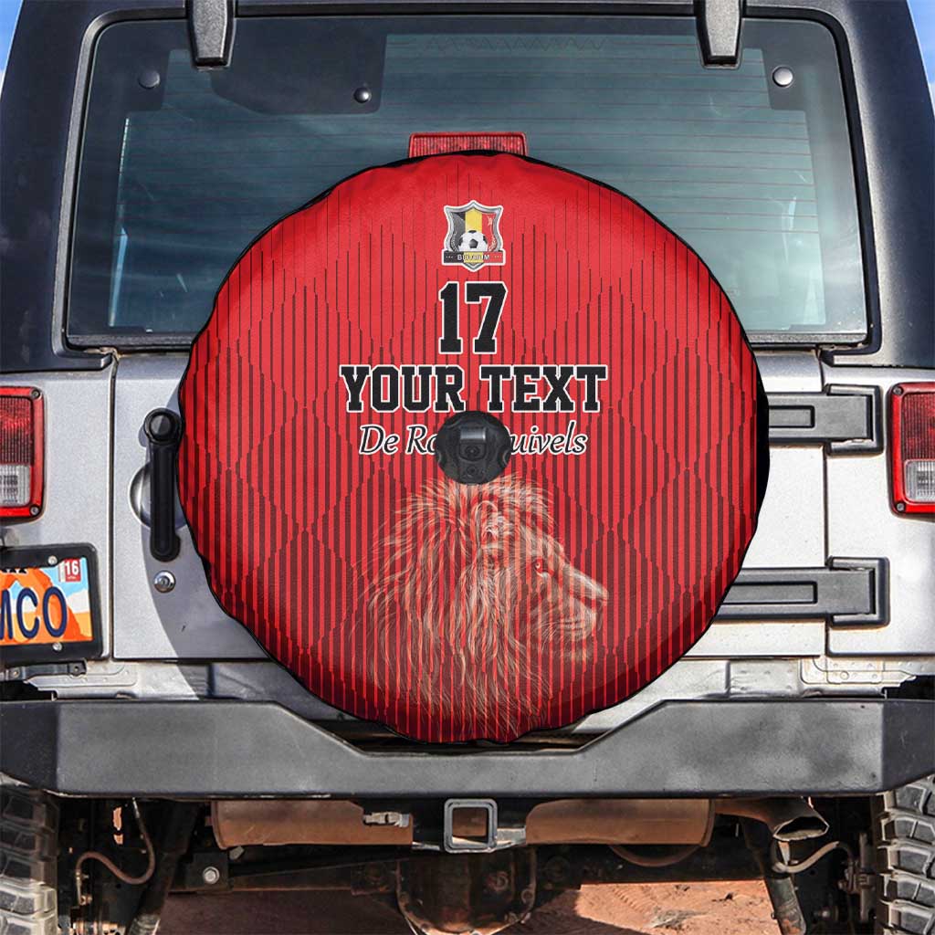 Custom Belgium Football We are Champions Spare Tire Cover Red Style Come on De Rode Duivels