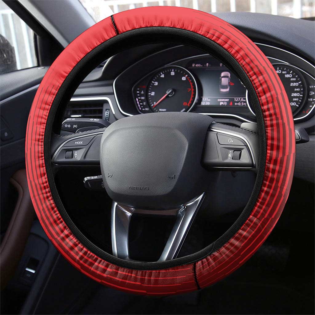 Belgium Football We are Champions Steering Wheel Cover Red Style Come on De Rode Duivels