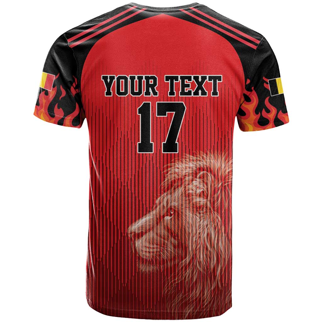 Custom Belgium Football We are Champions T Shirt Red Style Come on De Rode Duivels