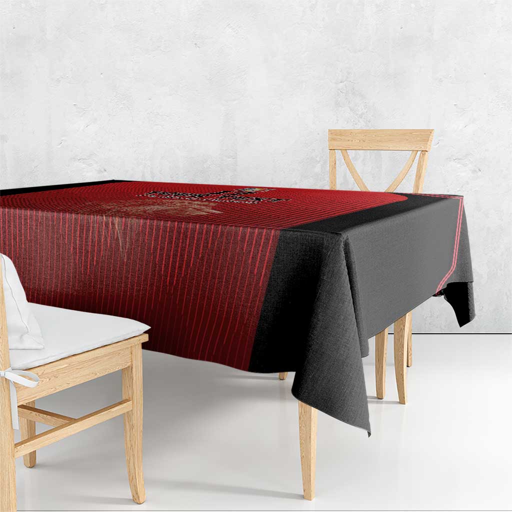 Custom Belgium Football We are Champions Tablecloth Red Style Come on De Rode Duivels