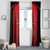 Custom Belgium Football We are Champions Window Curtain Red Style Come on De Rode Duivels