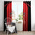 Custom Belgium Football We are Champions Window Curtain Red Style Come on De Rode Duivels