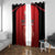 Custom Belgium Football We are Champions Window Curtain Red Style Come on De Rode Duivels