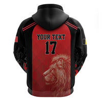 Custom Belgium Football We are Champions Zip Hoodie Red Style Come on De Rode Duivels