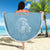 Custom Belgium Football We are Champions Beach Blanket Blue Style Come on De Rode Duivels