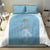 Custom Belgium Football We are Champions Bedding Set Blue Style Come on De Rode Duivels