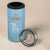 Custom Belgium Football We are Champions 4 in 1 Can Cooler Tumbler Blue Style Come on De Rode Duivels