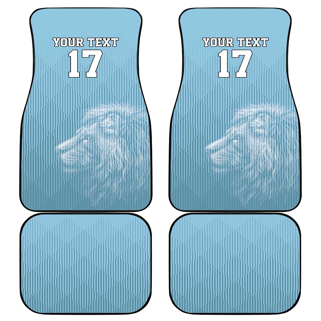 Custom Belgium Football We are Champions Car Mats Blue Style Come on De Rode Duivels