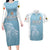 Custom Belgium Football We are Champions Couples Matching Long Sleeve Bodycon Dress and Hawaiian Shirt Blue Style Come on De Rode Duivels
